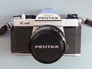 PENTAX K1000 35mm film camera 
SMC PENTAX-A 1:2.8 28mm