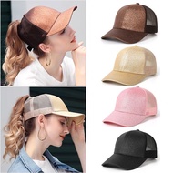 Korean Version Casual Versatile Trendy Ponytail Cap Breathable Baseball Sunscreen Sun Hat Fashion (@
