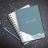 A5 JOURNAL NOTEBOOK NOTEBOOK NOTEBOOK SPIRAL AESTHETIC DIARY NOTEBOOK