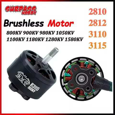 3115 3110 2812 2810 Brushless Outrunner Motor for FPV Drone Quadcopter Multicopter RC Airplane Frees
