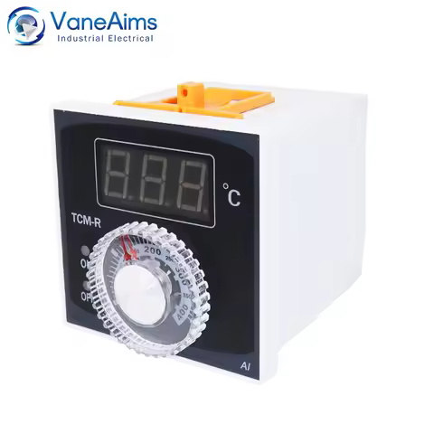 72*72mm AC220V Digital Thermostat K PT100 Single Input Relay Output TCM-D TCM-K TCM-R Temperature Co