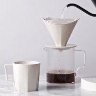 日本KINTO OCT八角濾杯玻璃下壺二件組(2杯)附濾紙 /