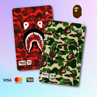 BAPE TNG - TOUCH N GO STICKER CARD / SPIDERMAN ATM CARD STICKER COVER, TNG CARD, ATM CARD