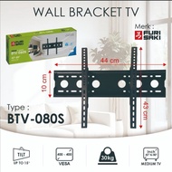FURISAKI Wall Bracket TV BTV-080S Tiltdown 44cm for 42-80 Inch Medium VESA 400x400 TV