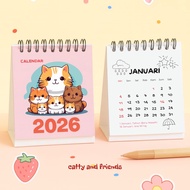 2026 Calendar 2026 Calendar/ 2026 Happy New Year Desk Calendar/ 2026 Mini Calendar/