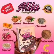 Mila Coklat Strawberry Oat ( Chia Seed, Kurma, Susu Badam Almond Milk ) Sachet