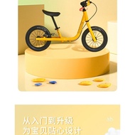 Decathlon Children's Balance Bike No Pedal Bicycle Double Wheel Gliding Walker Training Bike KIDA