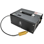 TUXING 300Bar 12V PCP Air Compressor Built-in 12V Power Adapter 4500Psi High Pressure Compressor Scu