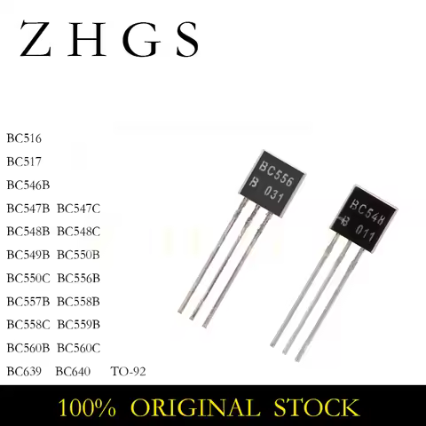 50PCS BC547C TO-92 BC547 BC516 BC517 BC546B BC547B BC548B BC549B BC550B BC556B BC557B BC558B BC559B 