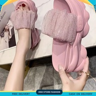 HNK STORE - WEDGES SANDALS LIGHTWEIGHT, ANTI-SLIP SYNTHETIC FABRICWanita FS 283