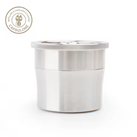 Capsulone/fit for illy X Y coffee Machine maker/STAINLESS STEEL Metal Refillable Reusable capsule fi