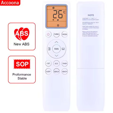 New Remote Control for TCL 22013-002425 TAC-12CSA Air Conditioner Extra 2% off