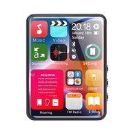 2.4 Inch Full Screen Touch Mp3 Player with 4GB Memory Bluetooth Mp4 Player with Built-in Speaker wit