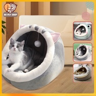 Cat Bed dog bed Cartoon Pet Bed House Foldable Removable Washable Pet Sleeping Bed for Cat Dog