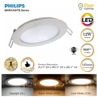 PHILIPS MARCASITE 12W ROUND LED DOWNLIGHT X 12PCS