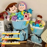 現貨❗️❗️                                                             Toys story反斗奇兵@巴斯光年&胡迪 公仔花束 父親節禮物