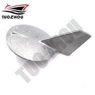 6J9-45371-00 6J9-45371-01 6K1-45371-02 Trim Tab Skeg Anode for Yamaha Outboard Engine 115HP 150HP 17