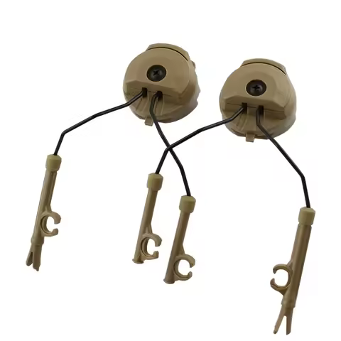 Tactical Headset Bracket Fast Ops Core Helmet ARC Rail Adapter Set Comtac II Series Military Noise C