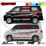 Suzuki apv car sticker apv car cutting sticker