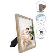 Gambar Frame 4R 5R 6R 8R 8RW A4 A3 Photo PVC Sheet Frame | Certificate Frame | Photo Frame (PINE Woo