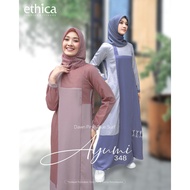 AYUMI 348 BLUE SURF & AYUMI 348 DAWN PINK, SIMPLE, MODERN GAMIS