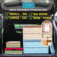NUWA Libya Storage Box 30L/50L Collapsible Storage Box Foldable Storage Box Container Car Storage Be