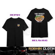 T-shirt Indonesian Culinary Dumpling Meatballmie DB Distro Clothes