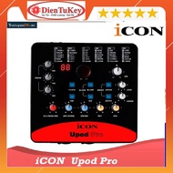 Combo Sound Card Icon Upod Pro và Mic thu âmTakstar PC-K200 full phụ kiện trọn bộ thu âm