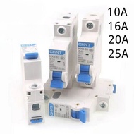 MCB CHINT NXB-63 6kA 1P 10A 16A 20A 25A 1 Pole IEC60898-1 Type-C MCB 1 Phase
