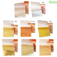 Blala 8-color Flower Gold Leaf Nail Art Gold Leaf Glue Phone for Case Gold Leaf Paper Beauty Gold Le