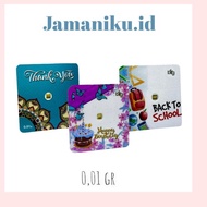 [ZiH社] Precious Metals | Big Gold | Mini gold 0.01 gram ||Ready to order