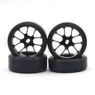 4Pcs 2.5/5.5 Degrees Hard Metal Upgrade 26.5mm Racing Tire WLtoys 1/28 284121 K969 K979 K989 K999 P9