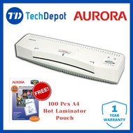 Aurora LM4231H A4 Laminator (Free 100PCS A4 Laminator Pouch)