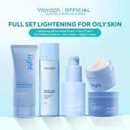 [HOT PRICE][FULL SET] Brightening Set for Oily Skin - Light+ Whip Foam Toner Symradiance Serum Day C