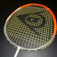 Dunlop Nitro Star F-100 4U6G Grey (DBR13015029) Badminton Racket - 100% ORIGINAL [Including String, 