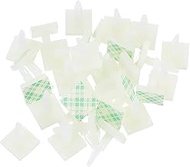 QUARKZMAN Pack of 55 Self-Adhesive Circuit Board Spacers, Sticky Nylon Insulation Spacers for Circui