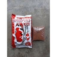 Pakan Koi 250Gram Hiroyuki Koi Super Bulky And Color Max Merah Protein Tinggi