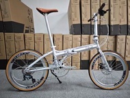 FNHON KAD2018 TIAGRA 10速 碟剎 20吋 451 鋁合金 折叠車 送水架前後蛙燈叮叮