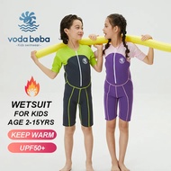 Voda bebaready stock (3-12 years) kid swimming suit Muslimah boy swimsuit baby girl boy Swimwear swi