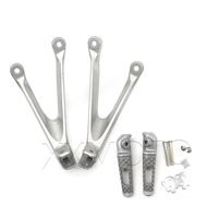 หมุดยึดที่พักเท้าสำหรับเท้าท้ายรถจักรยานยนต์สำหรับฮอนด้า CBR1000RR CBR1000 RR 1000 2008-2014 2015 20