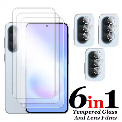 For Samsung Galaxy A57 Glass Full Glue Screen Protector For Samsung A07 A17 A37 A57 5G Tempered Glas