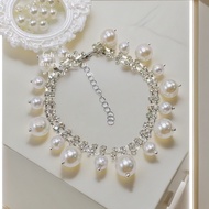 猫咪珍珠项链猫咪项链宠物用品装饰复古宝石阿比西尼亚猫饰品挂饰1.10Cat Pearl Necklace Cat Necklace Pet Supplies Decoration Retro Gems