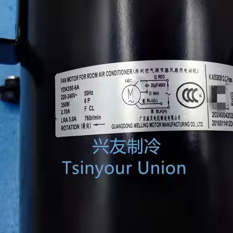 Suitable for Midea central air conditioner motor fan motor YDK350-6A YDK450-6A