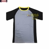 2024 Tokyo New FIBA Asian Cup Basketball Referee Uniform Shirt Yellow Collar/Vertical