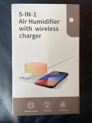5合1 加濕器 連 無線充電
