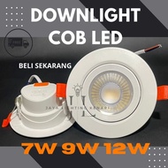 Cob SPOTLIGHT 7W 9W 12W WATT LED Ceiling DOWNLIGHT