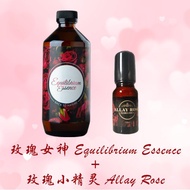 BELLE &amp; ROSE 100%正品 1x 玫瑰女神 排湿气精油 Equilibrium Essence + 1x 玫瑰小精灵 Allay Rose Floral Oils 🧡现货秒发 玫瑰女神 子宫护理