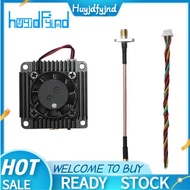 5W 5.8G VTX FPV Audio Video Transmitter Built-in Cooling Fan for FPV Long Range RC Drone