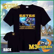 ◳ ◈ ✸ ESTES Mobile Legends Cotton Shirt / ML Shirt / MLBB Shirt / CVC Cotton Shirt / Mobile Gaming