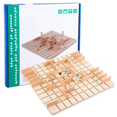 Children Logical Thinking Games Wooden Chess Toys Parent-Child Interactive Board Games Educational T